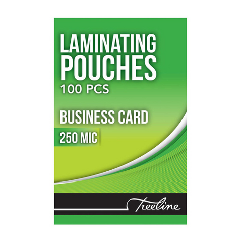 Treeline Laminating Pouches 54x86 250mic