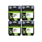 HP Officejetpro 8600 Black 950XL & 951XL High Yield Ink Cartridge