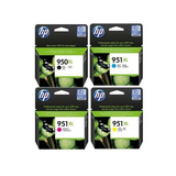 HP Officejetpro 8600 Black 950XL & 951XL High Yield Ink Cartridge