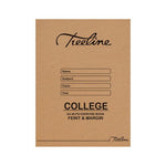 Treeline A4 48pg Feint and Margin Book