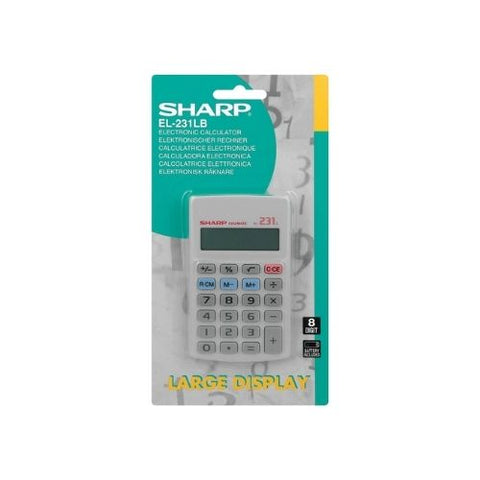 Sharp EL231 Hand Held Calculator