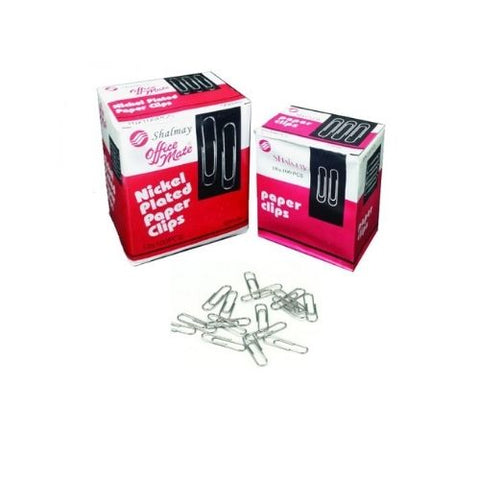 33mm Silver Paperclips Bx100