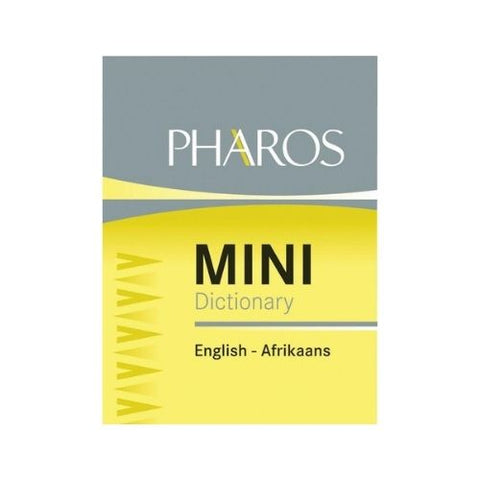 Pharos Mini English/Afrikaans Woodeboek