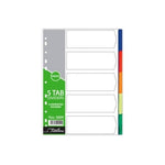 5 Tab PVC Divider A4