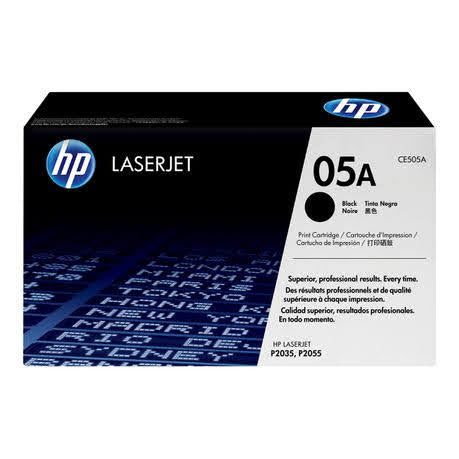 HP Laserjet P2055 Black CE505A (05A) Laser Toner