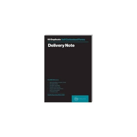 RBE A5 Duplicate Delivery Note Book F0119