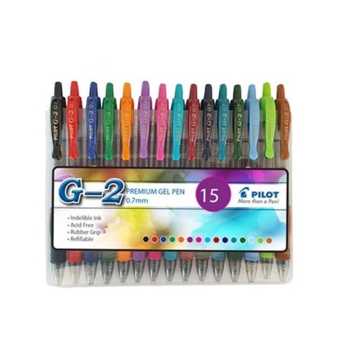 Pilot G2 0.7 Assorted Set 15