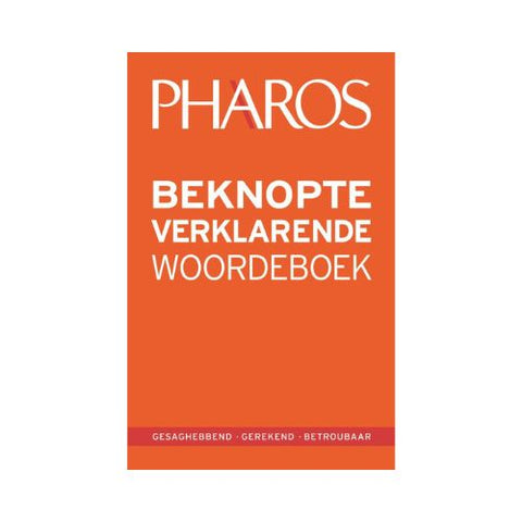 Pharos Beknopte Verklarende Woordeboek