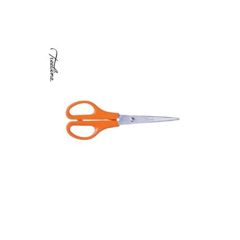 Treeline 165mm Orange Handle Scissors