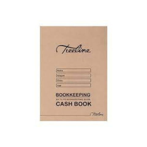 Treble Cash Book - A4, 72pg Soft Cover