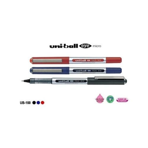 Uni-Ball UB-150 Eye Micro Liquid Ink Rollerball Pens - Assorted