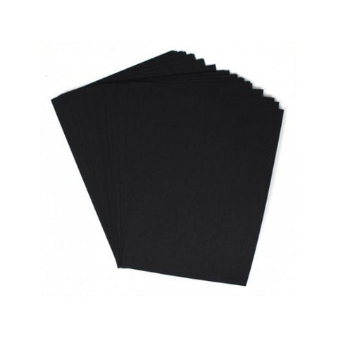 Black 160gsm A4 Cardboard Pkt 10