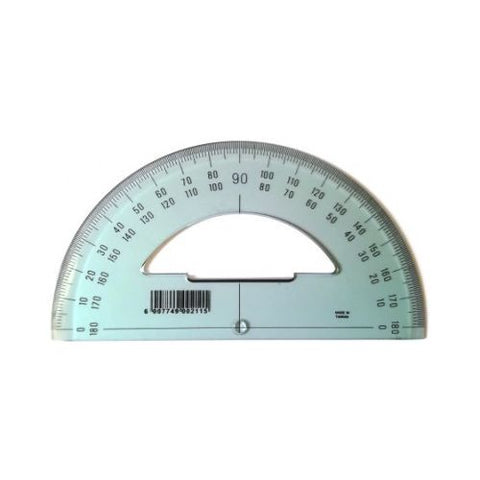 Protractor 15cm 180 degree